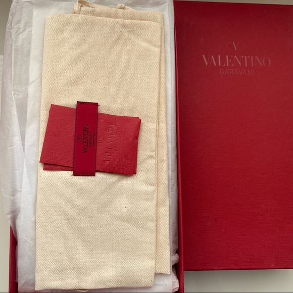 Valentino Garavani Rockstud Quilted Green Leather Sandals SZ 6 - Picture 5 of 10